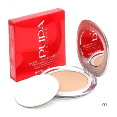 Пудра для лица Pupa Silk Touch Compact Powder (01)