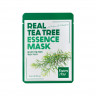 Тканевая маска для лица с экстрактом чайного дерева FarmStay Real Tea Tree Essence Mask 