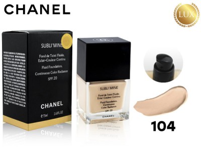  Тональный крем Chanel Subli'Mine Fond de Teint Fluide SPF20 (104) 