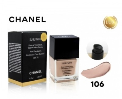 Тональный крем Chanel Subli'Mine Fond de Teint Fluide SPF20 (106)