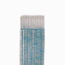 Микробраши для ресниц в пакете 100шт синие с блестками