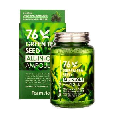 Сыворотка для лица FarmStay 76 Green Tea Seed All-In-One Ampoule 250 ml
