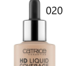 Жидкая тональная основа для лица Catrice HD Liquid Coverage Foundation 020