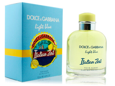 DOLCE & GABBANA LIGHT BLUE POUR HOMME ITALIAN ZEST, Edt, 125 ml