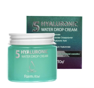 Крем для лица с гиалуроновой кислотой FarmStay Hyaluronic 5 Water Drop Cream 80 ml