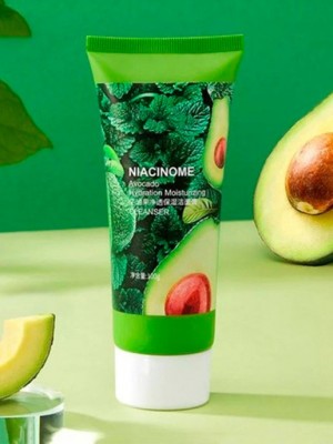 Пенка для умывания с экстрактом авокадо Bioaqua Niacinome Avocado Hydration Moisturizing Cleanser 100g