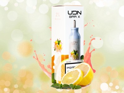 UDN BAR X Pink Lemon 7000 тяг